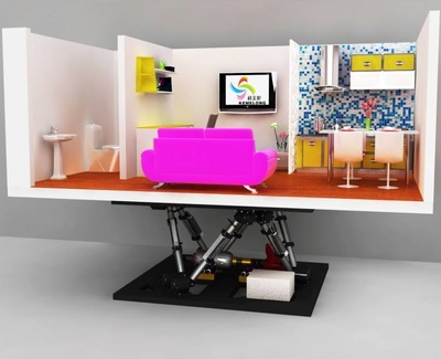 多自由度平台实现虚拟现实的模拟仿真