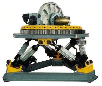 六自由度平台应用于国防科工